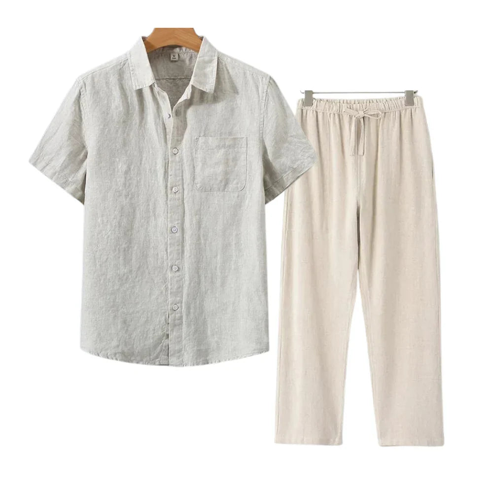 Gentle Money Linen Combo (Shortsleeve)