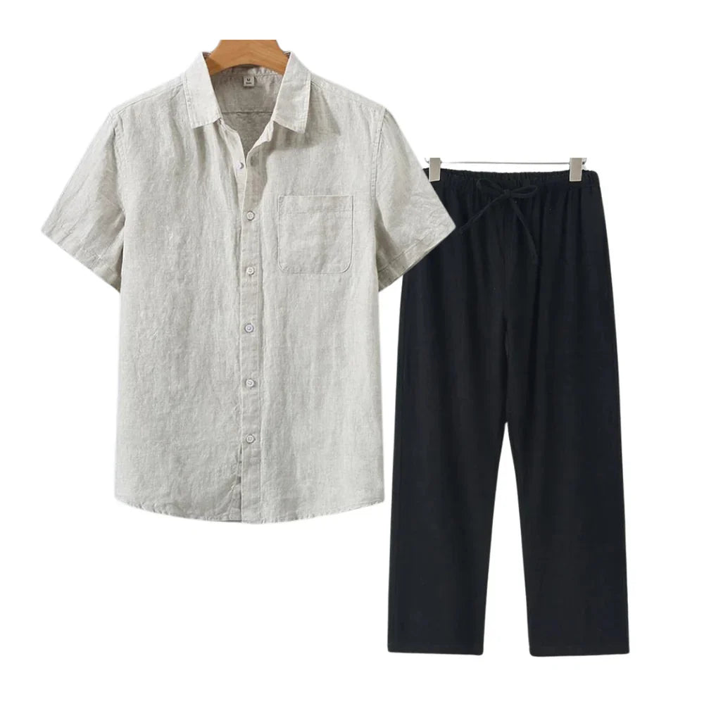 Gentle Money Linen Combo (Shortsleeve)